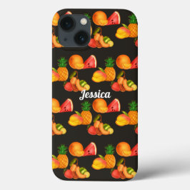 Kleurrijke zomerfruitsalade Case-Mate iPhone case