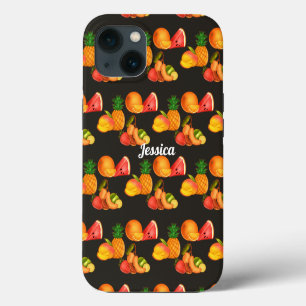 Kleurrijke zomerfruitsalade iPhone 13 hoesje
