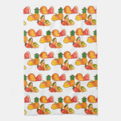 Kleurrijke zomerfruitsalade theedoek (Verticaal)