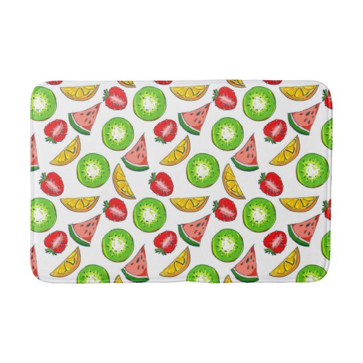 Kleurrijke zomermoer badmat (Voorkant)