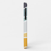 Kleurrijke zomerse retro stijl golven Case-Mate iPhone case (Achterkant/links)