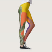 Kleurrijke Zomerstemming aangepaste Leggings (Rechts)