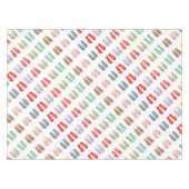 Kleurrijke zomerstrand Teenslippers tafelkleed (Voorkant (Horizontaal))