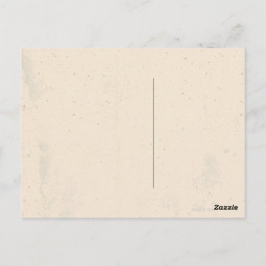 Kleurrijke zomerstrepen Dank u Briefkaart (Achterkant)