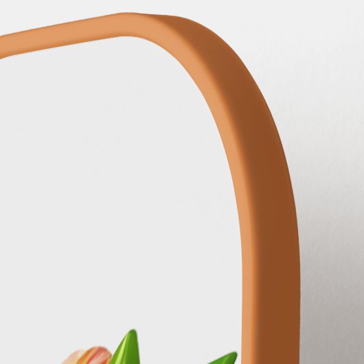 Kleurrijke zomertekst met strandelementen pickleball paddle (Links Detail)