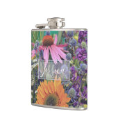 Kleurrijke zomerventilator — speciaal aangepast heupfles (Links)