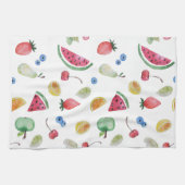 Kleurrijke zomervruchten theedoek (Horizontaal)