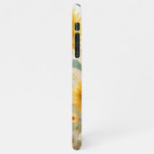 Kleurrijke zomerwilde bloemen bloemenkunst met Wat iPhone Hoesje (Linkerkant)