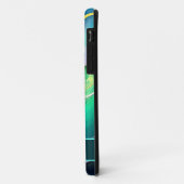 Kleurrijke zon en Surf Handtekening Case-Mate iPhone Case (Achterkant/links)