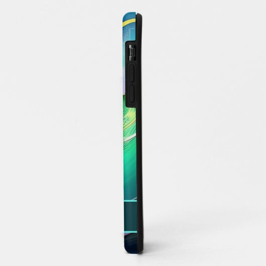 Kleurrijke zon en Surf Handtekening Case-Mate iPhone Case (Achterkant/links)