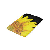 Kleurrijke Zonnebloem Bloemen Badkamer Mat (Gekanteld)
