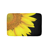Kleurrijke Zonnebloem Bloemen Badkamer Mat (Voorkant)