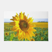 Kleurrijke Zonnebloem Deurmat (Voorkant)