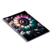 Kleurrijke Zonnebloemen Notitieboek (Rechterzijde)