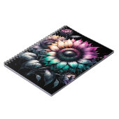 Kleurrijke Zonnebloemen Notitieboek (Linkerzijde)