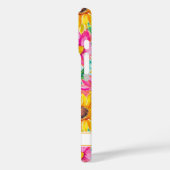Kleurrijke Zonnebloemen Schildering Met Monogram Case-Mate iPhone Case (Achterkant / Links)