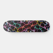 Kleurrijke zonnebril skateboard (Horizontaal)