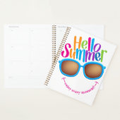 Kleurrijke zonnebril voor de zomer planner (Display)