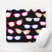 Kleurrijke zonnebrillen aanpassen muismat (Met muis)