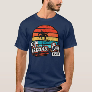 Kleurrijke zonnepalm Best Cabana Boy Ever Tan T-shirt