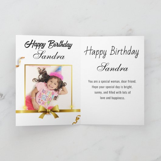 Kleurrijke zonneschijn Happy Birthday Kaart (Binnen)