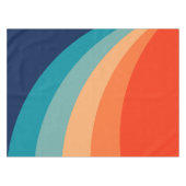 Kleurrijke zonnestralen tafelkleed (Voorkant (Horizontaal))