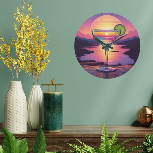 Kleurrijke zonsondergang Margarita Grote Klok