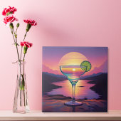 Kleurrijke zonsondergang Margarita Tegeltje