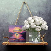 Kleurrijke zonsondergang Margarita Tegeltje