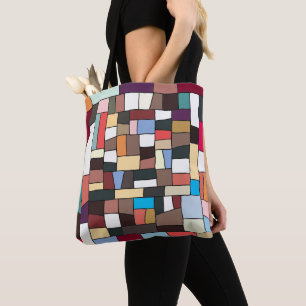 Kleurrijke Zuid-Koreaanse Canvas tas