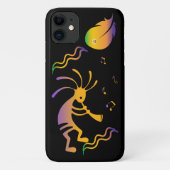 Kleurrijke Zuidwestelijke Kokopelli Case-Mate iPhone Case (Achterkant)