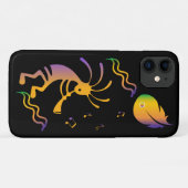 Kleurrijke Zuidwestelijke Kokopelli Case-Mate iPhone Case (Achterkant (horizontaal))