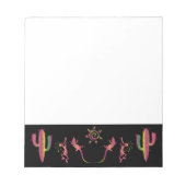 Kleurrijke Zuidwestelijke Kokopelli Lamp Shade Notitieblok (Voorkant)