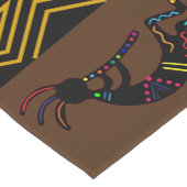 Kleurrijke Zuidwestelijke Kokopelli tafelkleed (Hoek)