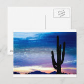 Kleurrijke Zuidwestelijke Woestijn Sunrise Briefkaart (Voorkant / Achterkant)