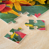 Kleurrijke zwarte ogen Susans in Vermont Legpuzzel (Zijkant)