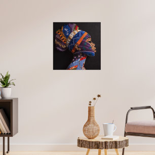Kleurrijke Zwarte Vrouwen Poster Vieren