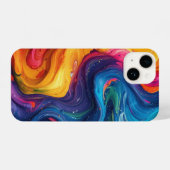 Kleurrijke zwembroeken iPhone hoesje (Achterkant horizontaal)