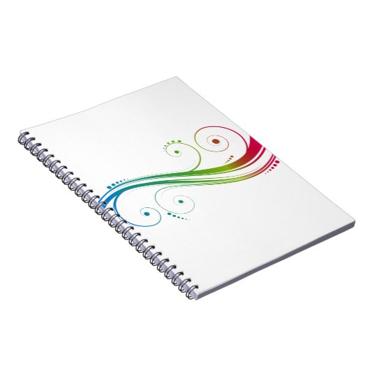 Kleurrijke zwembroeken notitieboek (Rechterzijde)