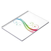 Kleurrijke zwembroeken notitieboek (Linkerzijde)