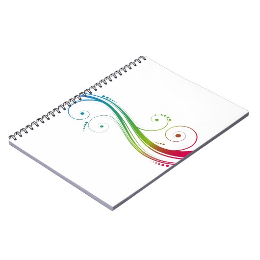 Kleurrijke zwembroeken notitieboek (Linkerzijde)