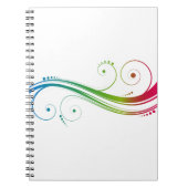 Kleurrijke zwembroeken notitieboek (Voorkant)