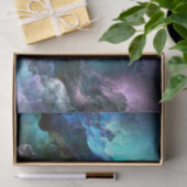 Kleurrijke zwenkwolken - Weefpapier Tissuepapier (Geschenk)