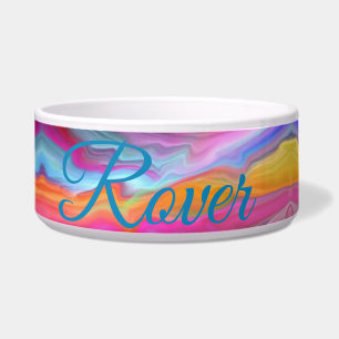 Kleurrimpels Voerbakje