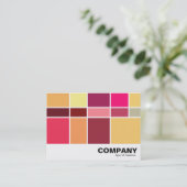 Kleursamenstelling Visitekaartje (Staand voorkant)