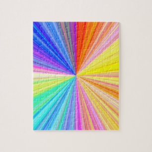 Kleurschaduw — regenboog extreem legpuzzel