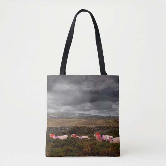 Kleurschapen Tote Bag (Voorkant)
