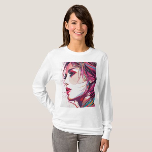 Kleurschets T-shirt (Voorkant volledig)