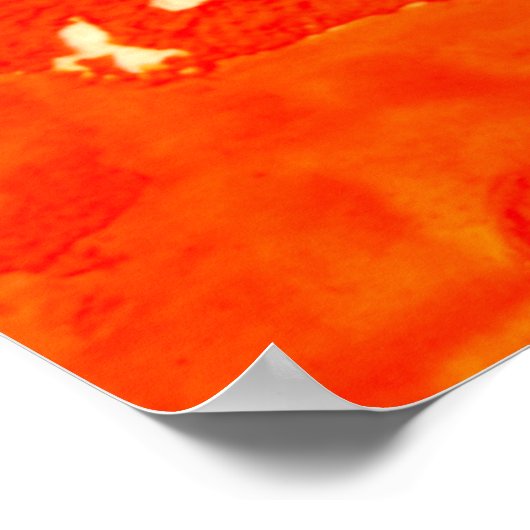 Kleurschilderachtergrond Poster (Hoek)