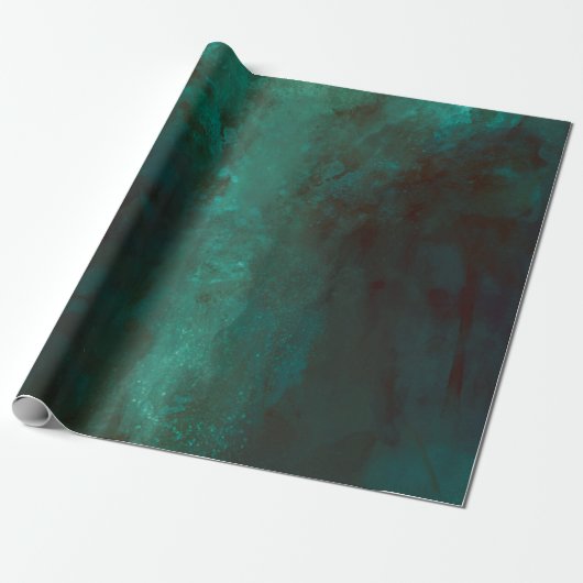 Kleurschilderij van textiel cadeaupapier (Uitgerold)